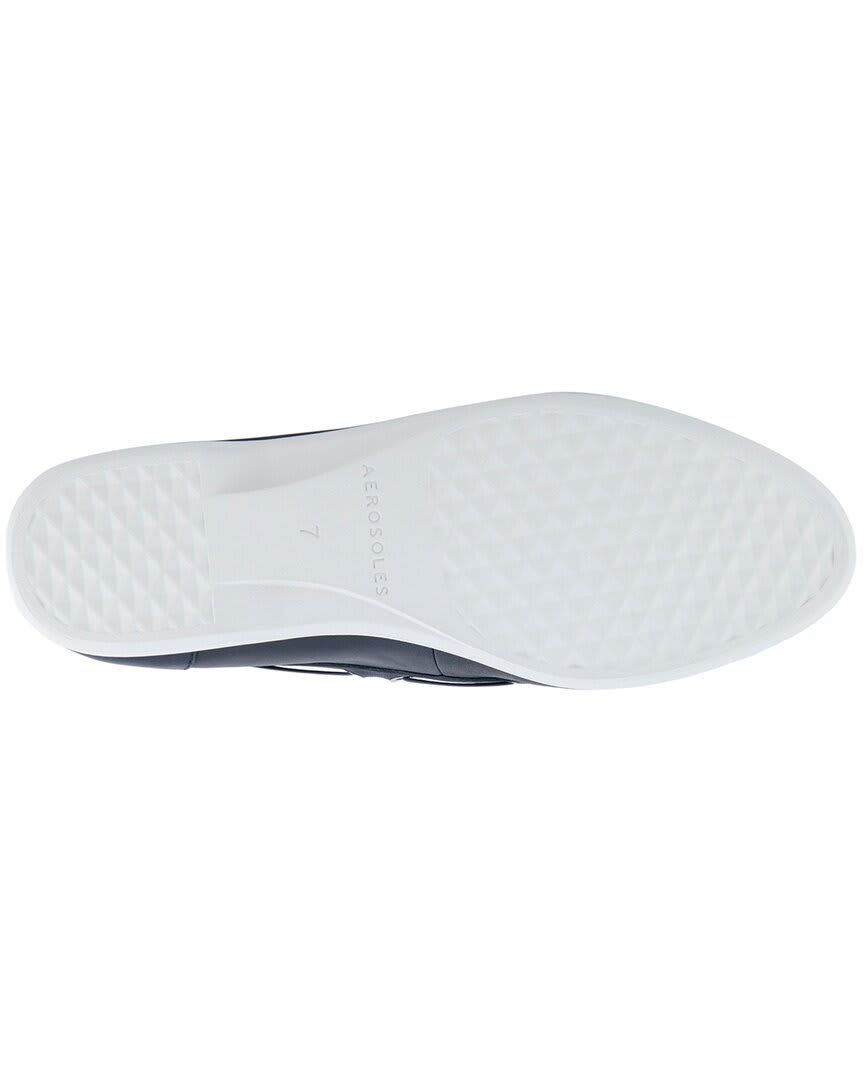 NAVY LEATH/WHIT-
