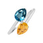 London Blue / Citrine