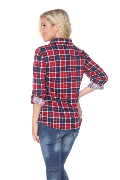 Burgundy Blue-
