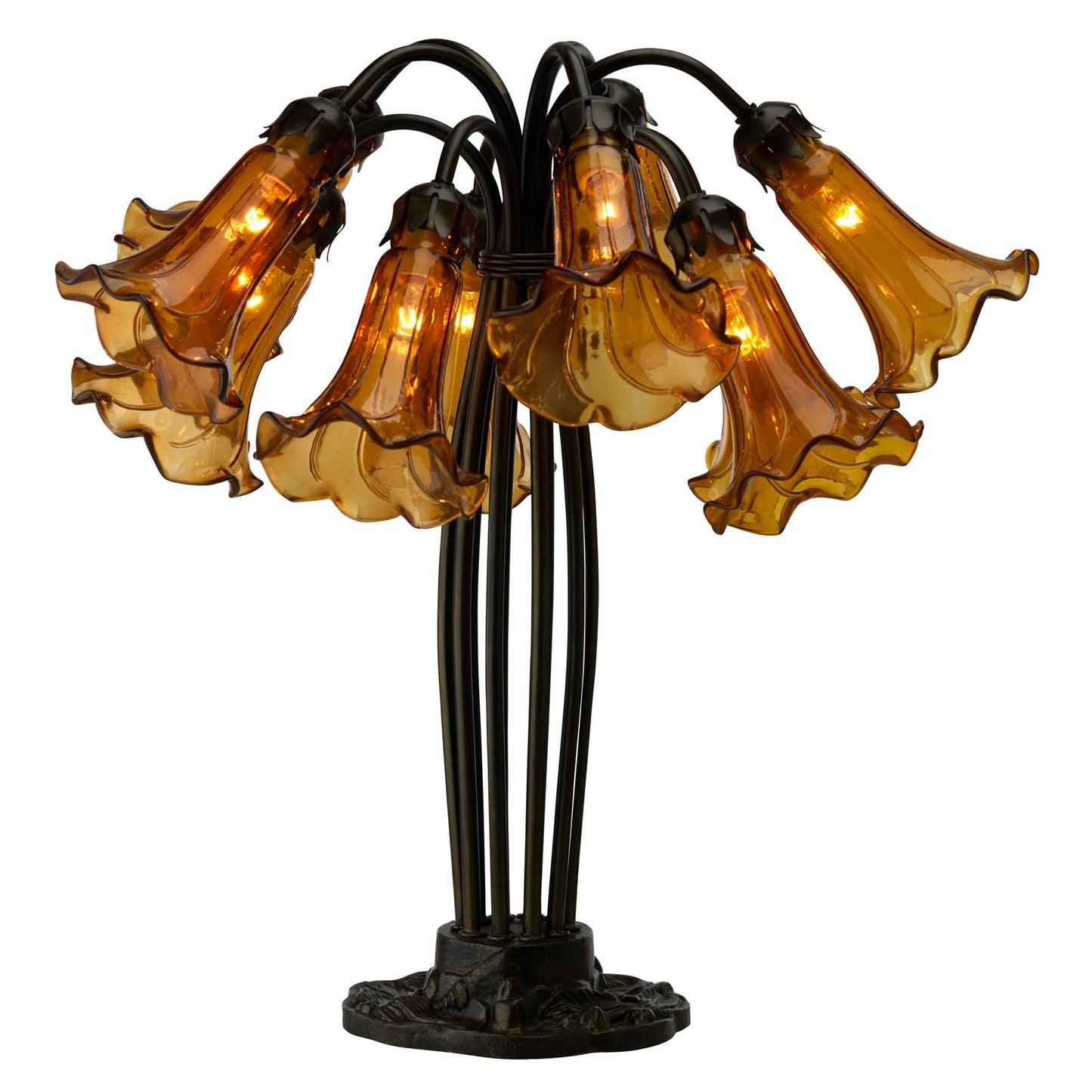 Amber/ Brushed Bronze-
