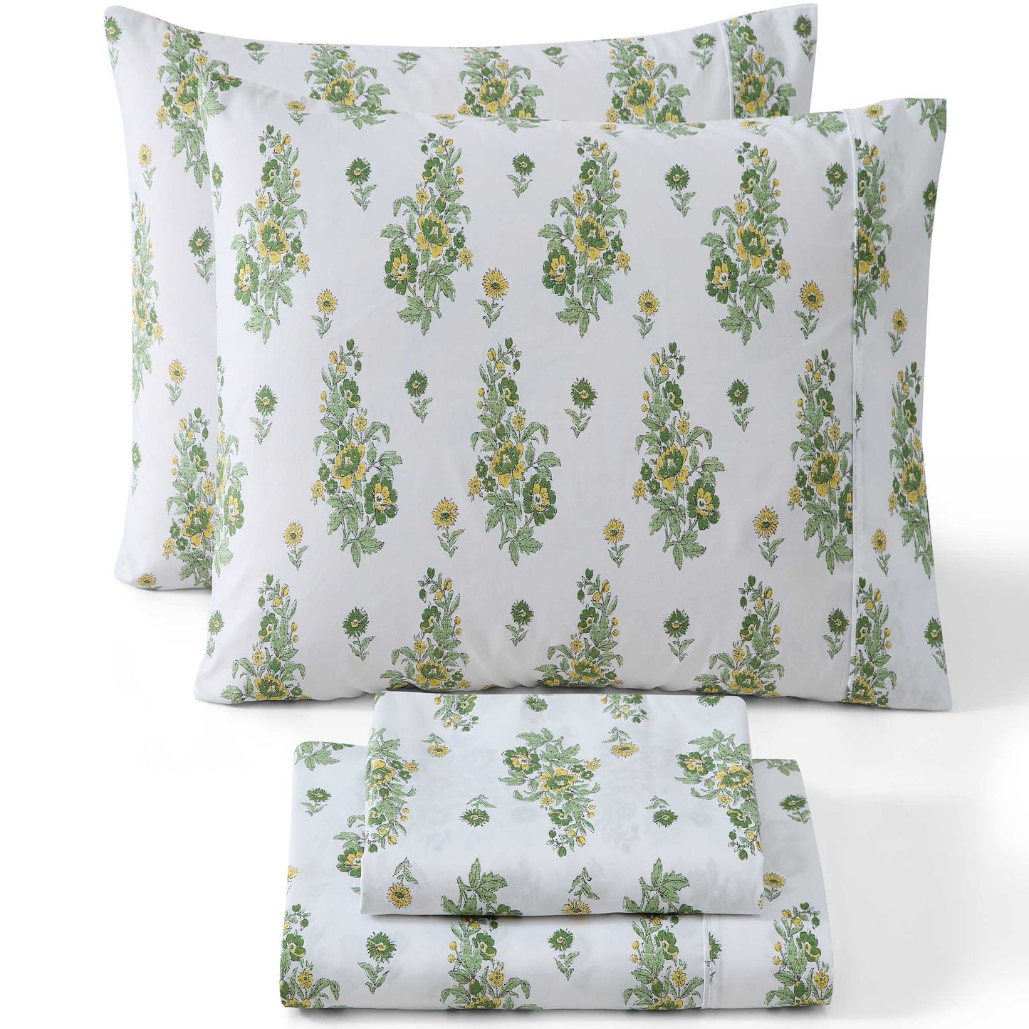 Color Block Green-