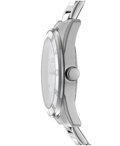 Dkny Women Watch, Silver Color Case, Silver Dial, Stainless Steel Metal Bracelet, Multi-Function, 5 Atm-1