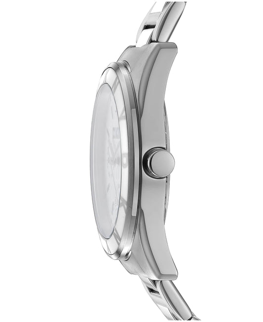 Dkny Women Watch, Silver Color Case, Silver Dial, Stainless Steel Metal Bracelet, Multi-Function, 5 Atm-1