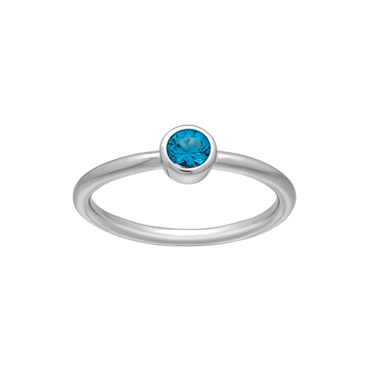 December Blue Topaz-