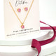 Gold Pink Tourmaline - October