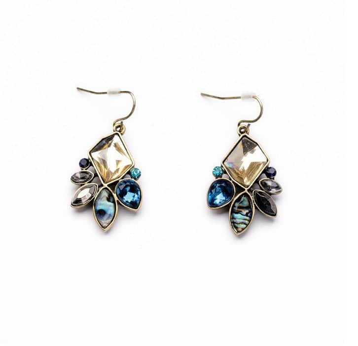 Blue / Iridescent-