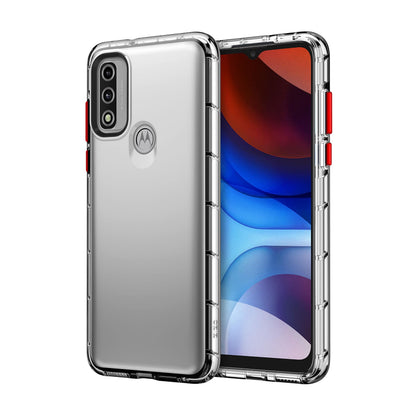Zizo Surge Series for Moto G Pure Case - Sleek Clear Case Customizable Buttons - Clear