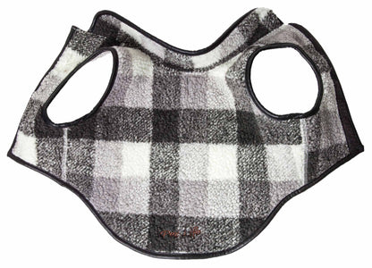 Black, Grey And White Plaid-
