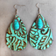 Turquoise, Red