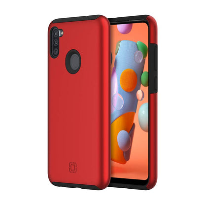 Incipio Dualpro for Samsung Galaxy A11 (Na) - Iridescent Red/Black