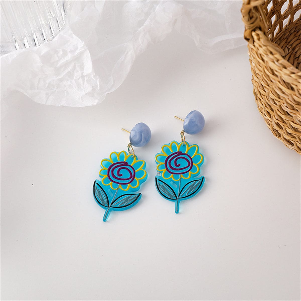 Blue-