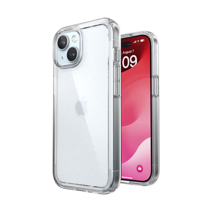 Speck Clear Iphone 17e & Iphone 15 Case - Slim, Drop Protection - for Iphone 15, Iphone 14 & Iphone 13 - Scratch Resistant, Anti-Yellowing, 6.1 Inch Phone Case - Gemshell Clear