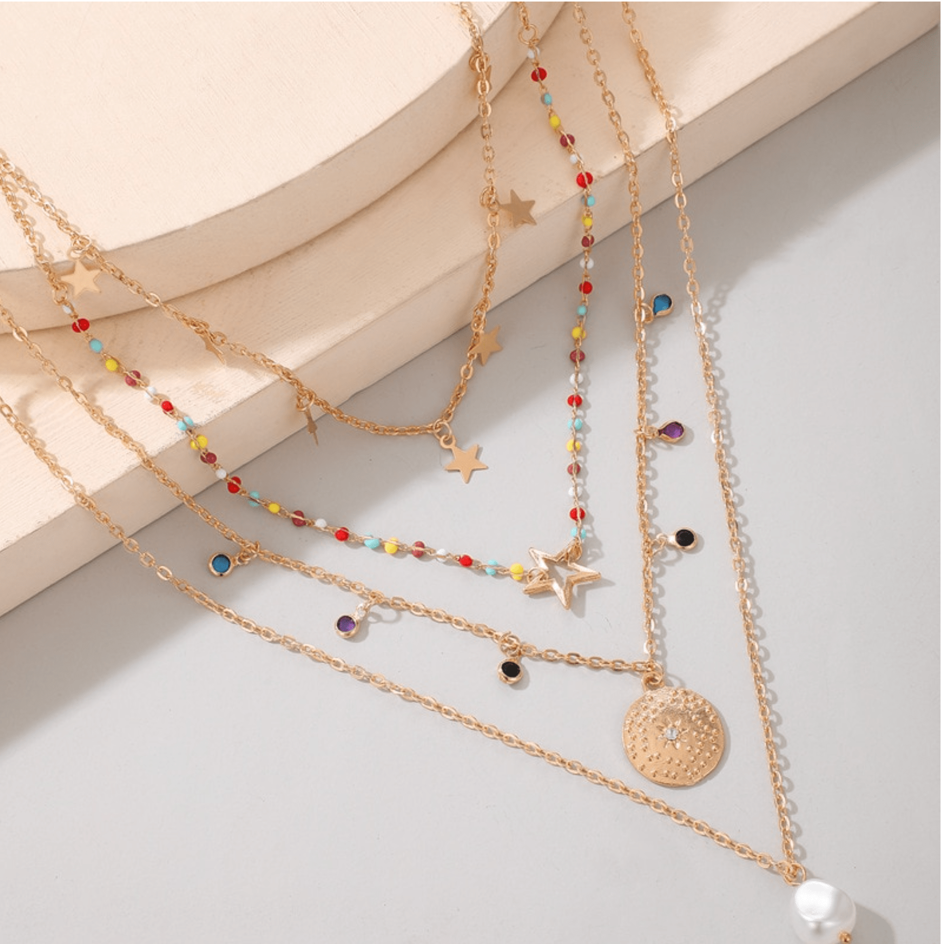 Pearl / Gold-