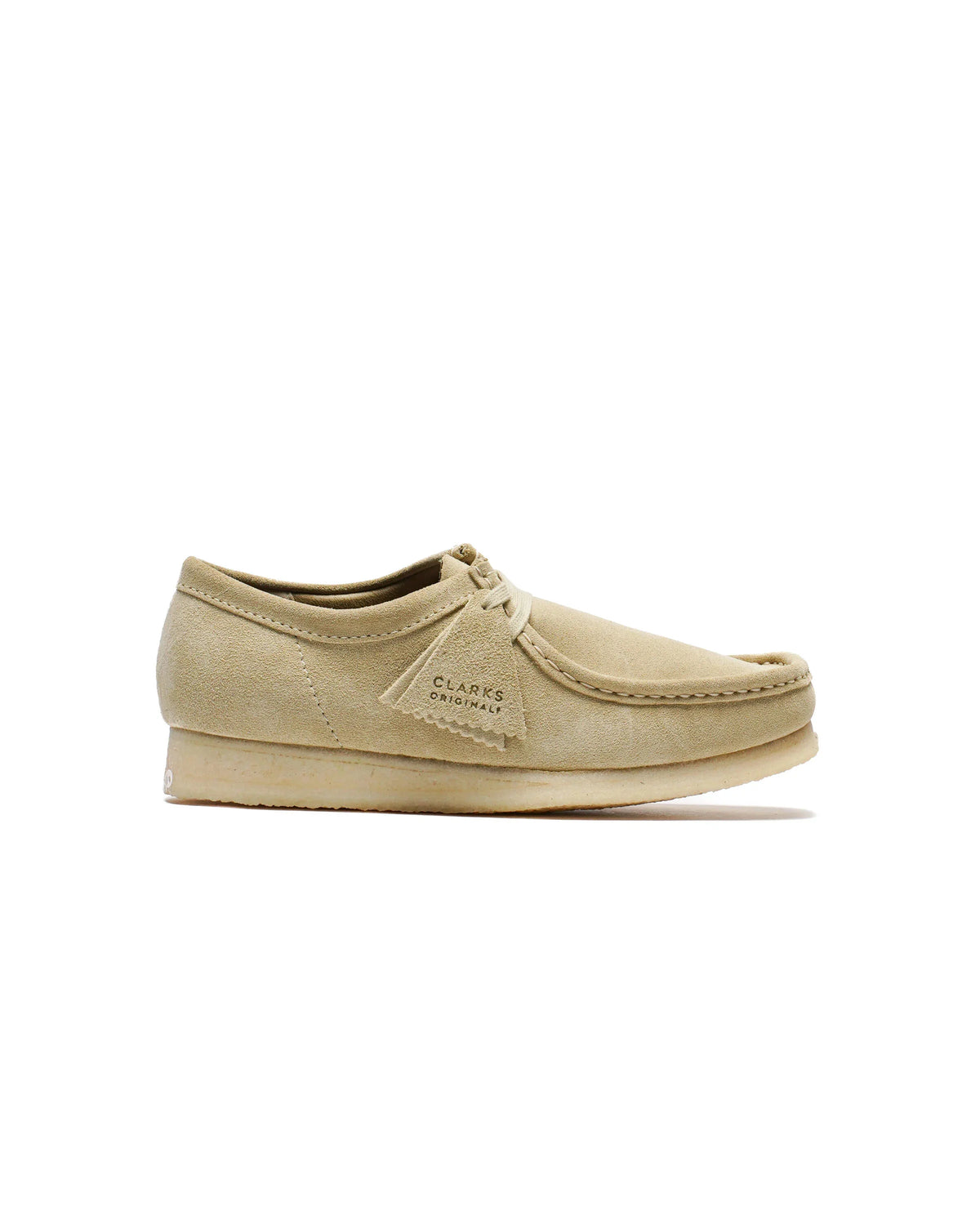 Clarks Originals Wallabee Men's Moccasin Shoes — Maple Suede
