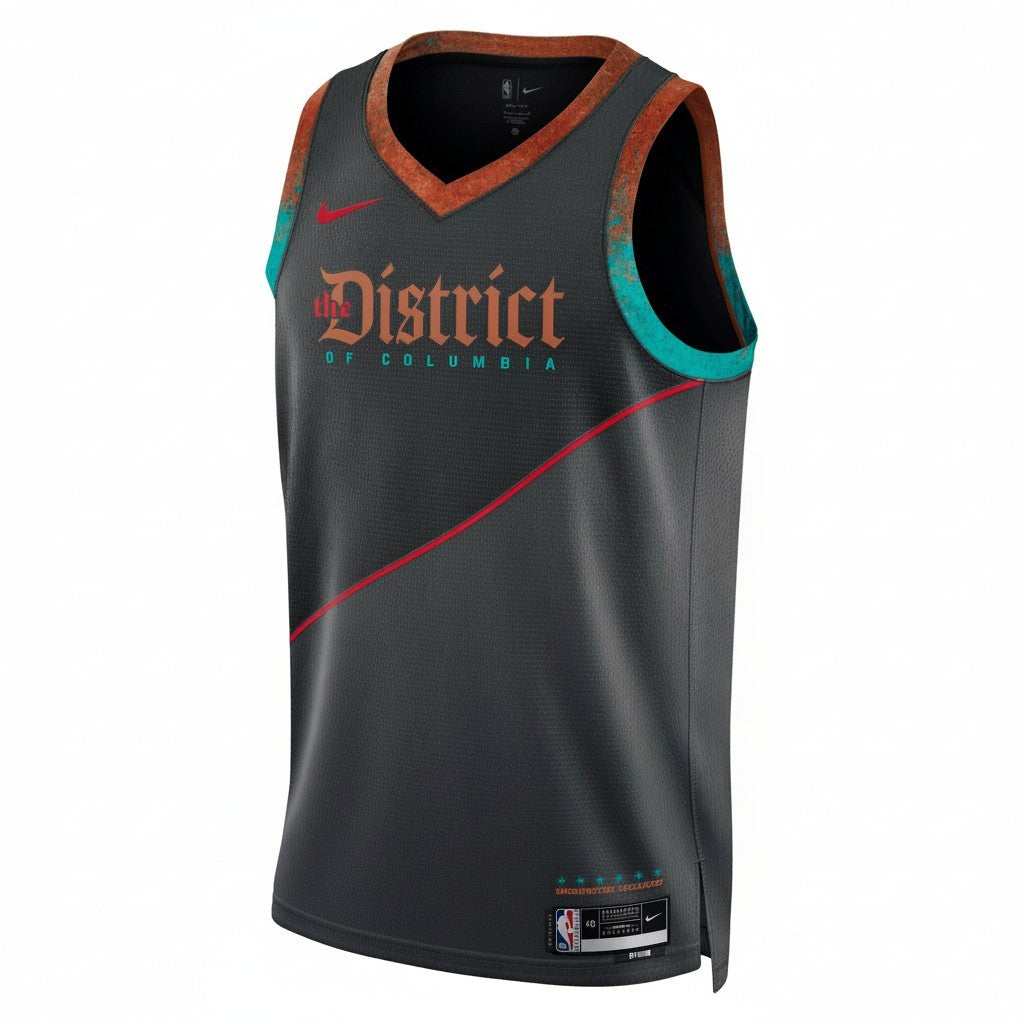 Nike Men's Nba Washington Wizards City Edition Swingman Jersey 23 - DX8552-010