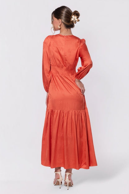 Valentina Dress (Orange)