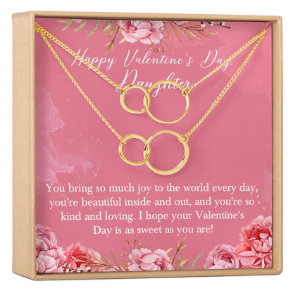 Valentine's - Daughter Necklace, Multiple Styles