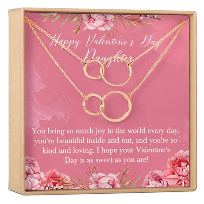 Valentine's - Daughter Necklace, Multiple Styles