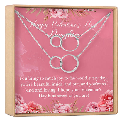 Valentine's - Daughter Necklace, Multiple Styles