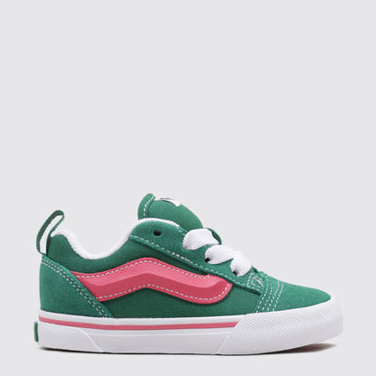 [vn000d0kboc] Toddlers Vans Knu Skool - Green/pink