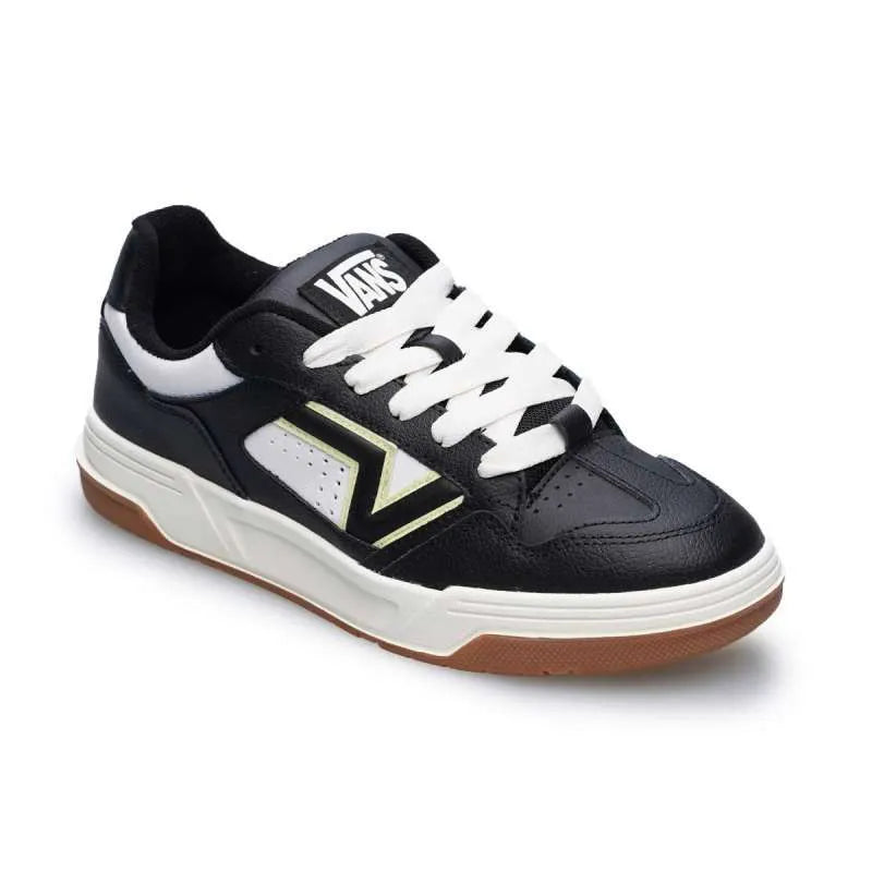 [vn000d6fgbk] Mens Vans Fu Upland - Black/white/green