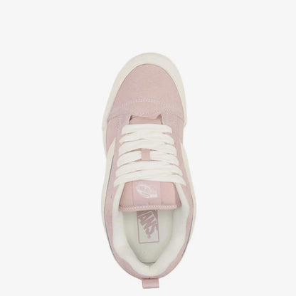 [vn000d22o3n] Mens Vans Knu Skool Checkerboard - Pink/white