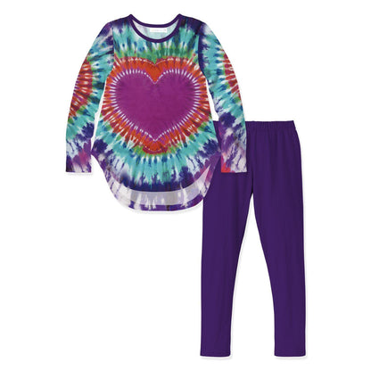 Purple & Red-