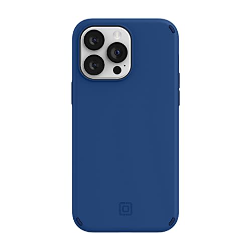 Incipio Duo Case for Iphone 14 Pro Max (6.7") – Magsafe & Wireless Charging Compatible, Slim Dual-Layer Protective Case with 12ft Drop Protection, Shock-Absorbing, Scratch-Resistant Cover - Navy
