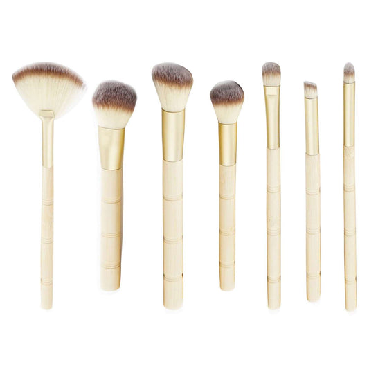 La Sante 7-Piece Set: Bamboo Makeup Brushes