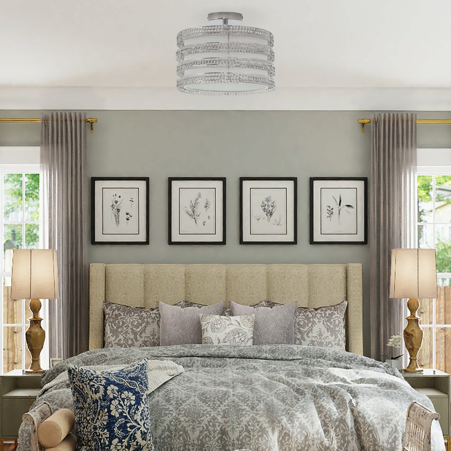 Silver/White-
