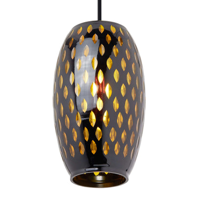 Black/Amber-