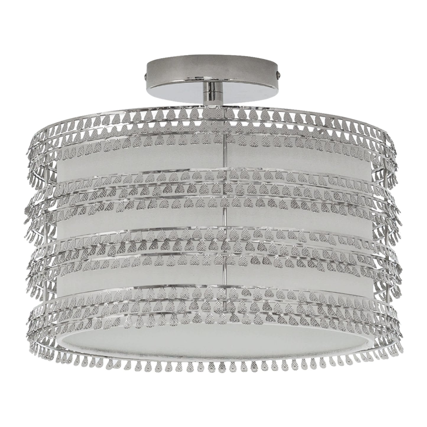 Silver/White-