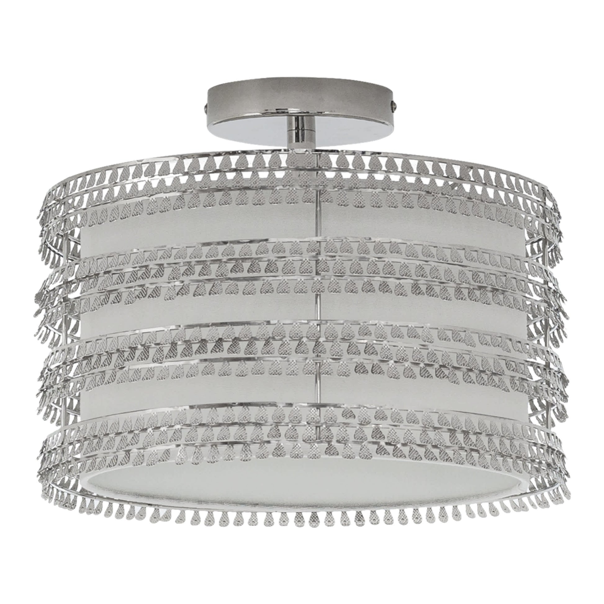Silver/White-