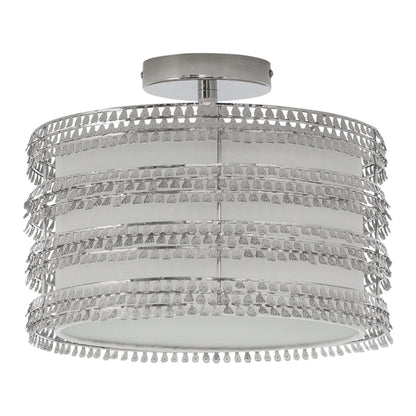 Silver/White-