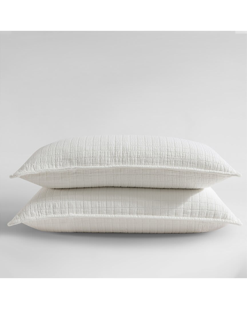 Calvin Klein Essential Garment Washed Cotton Jacquard Sham