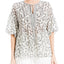 CREAM/BLACK CHINOISERIE FLORAL