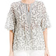 CREAM/BLACK CHINOISERIE FLORAL