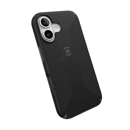 Speck - Candyshell Grip Magsafe Designed for Iphone 16 - Black/Grey