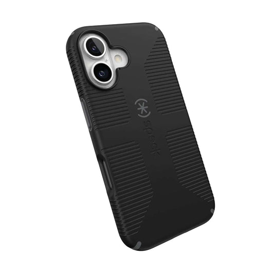 Speck - Candyshell Grip Magsafe Designed for Iphone 16 - Black/Grey