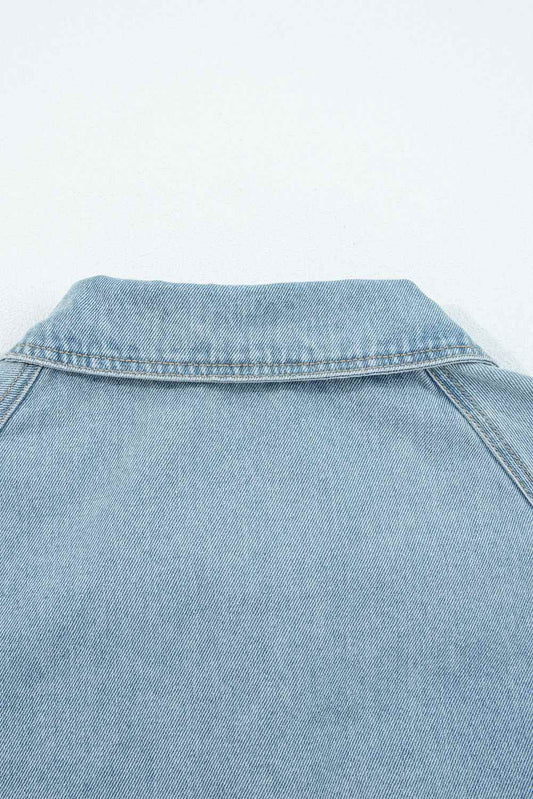 Threaded Pear Abigail Collared Zip Up Jacket