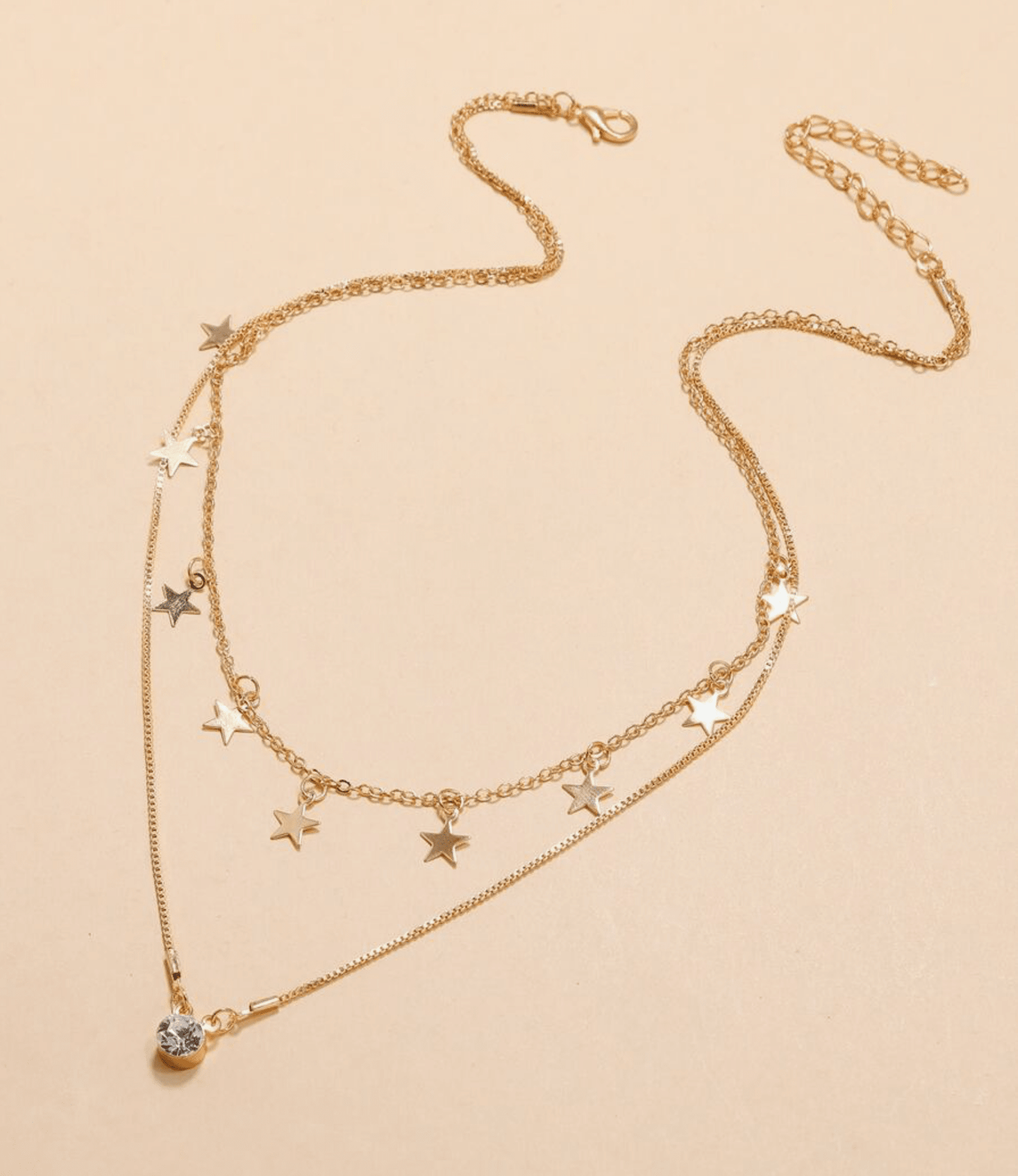 Clear / Gold-