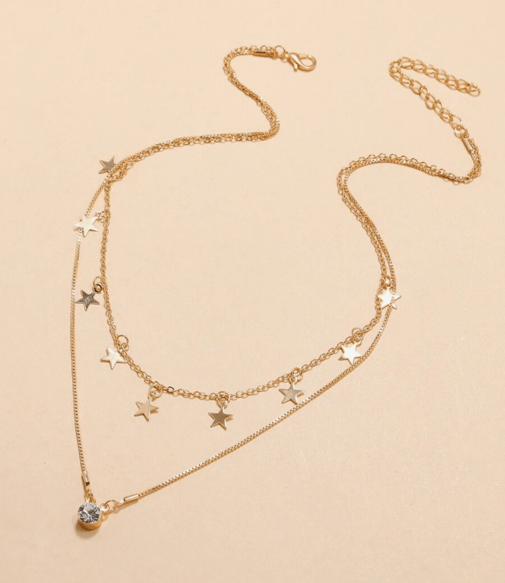 Clear / Gold-