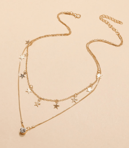Clear / Gold-