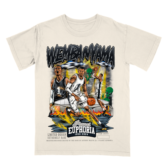 Victor Wembanyama V2 Limited Edition NBA Player Graphic T-Shirt