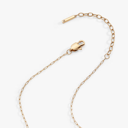 Virgo Zodiac Charm Cluster Necklace