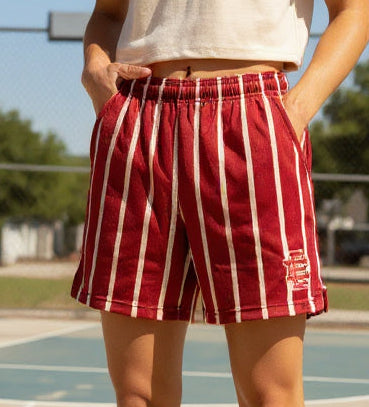 Eric Emanuel Men's Ee Shorts Stripes Pattern