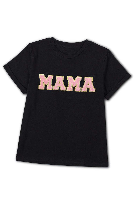 Threaded Pear Sierra MAMA Chenille Graphic Tee