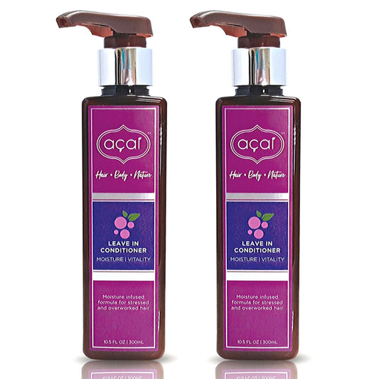 Acai Moisture & Vitality Leave-In Conditioner - 2-Pack