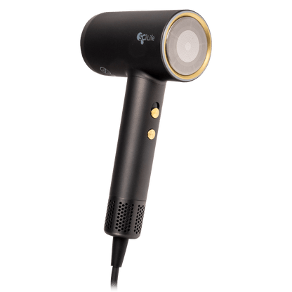 SciLife 1400W High Speed Ionic Hair Dryer with Magnetic Wall Mount (White)