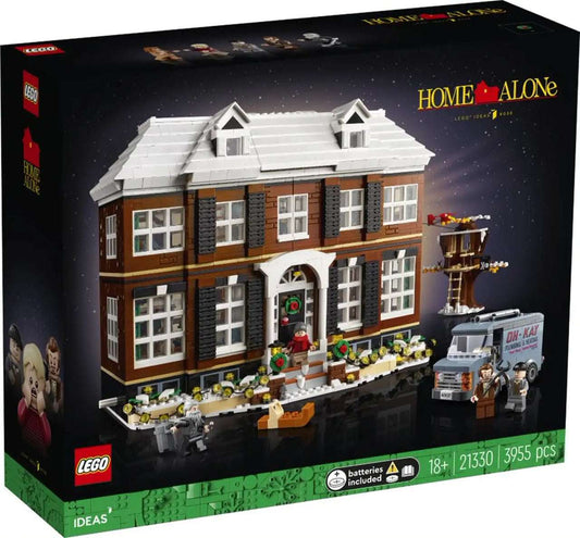 LEGO Ideas Home Alone McCallistersâ€™ House 21330 Building Set for Adults, Movie Collectible Gift Idea with 5 Minifigures